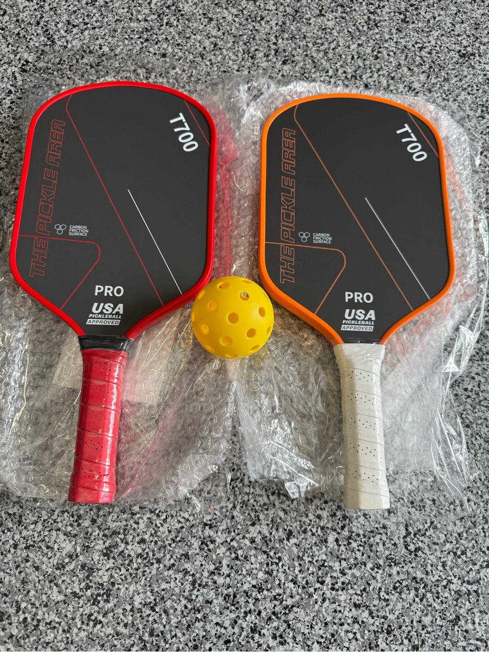 Brand new set of carbon pickleball paddles